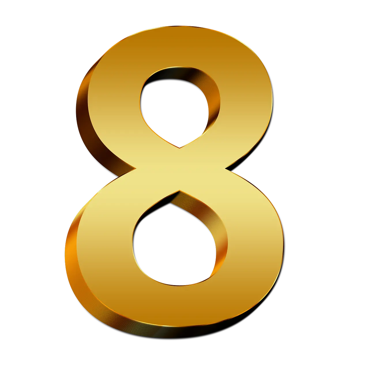 number 8 PNG