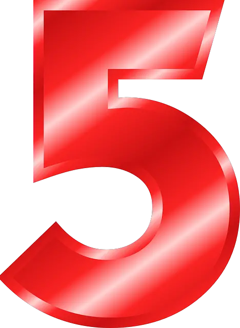 Number 5 PNG