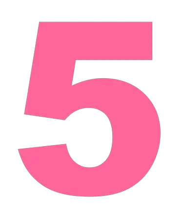 Number 5 PNG