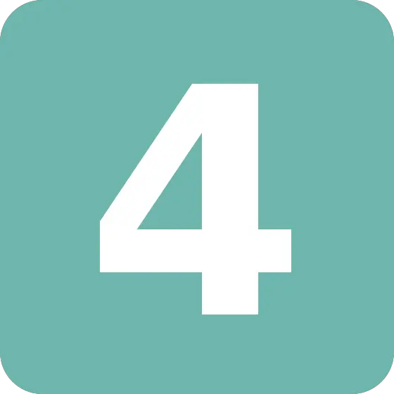 Number 4 PNG