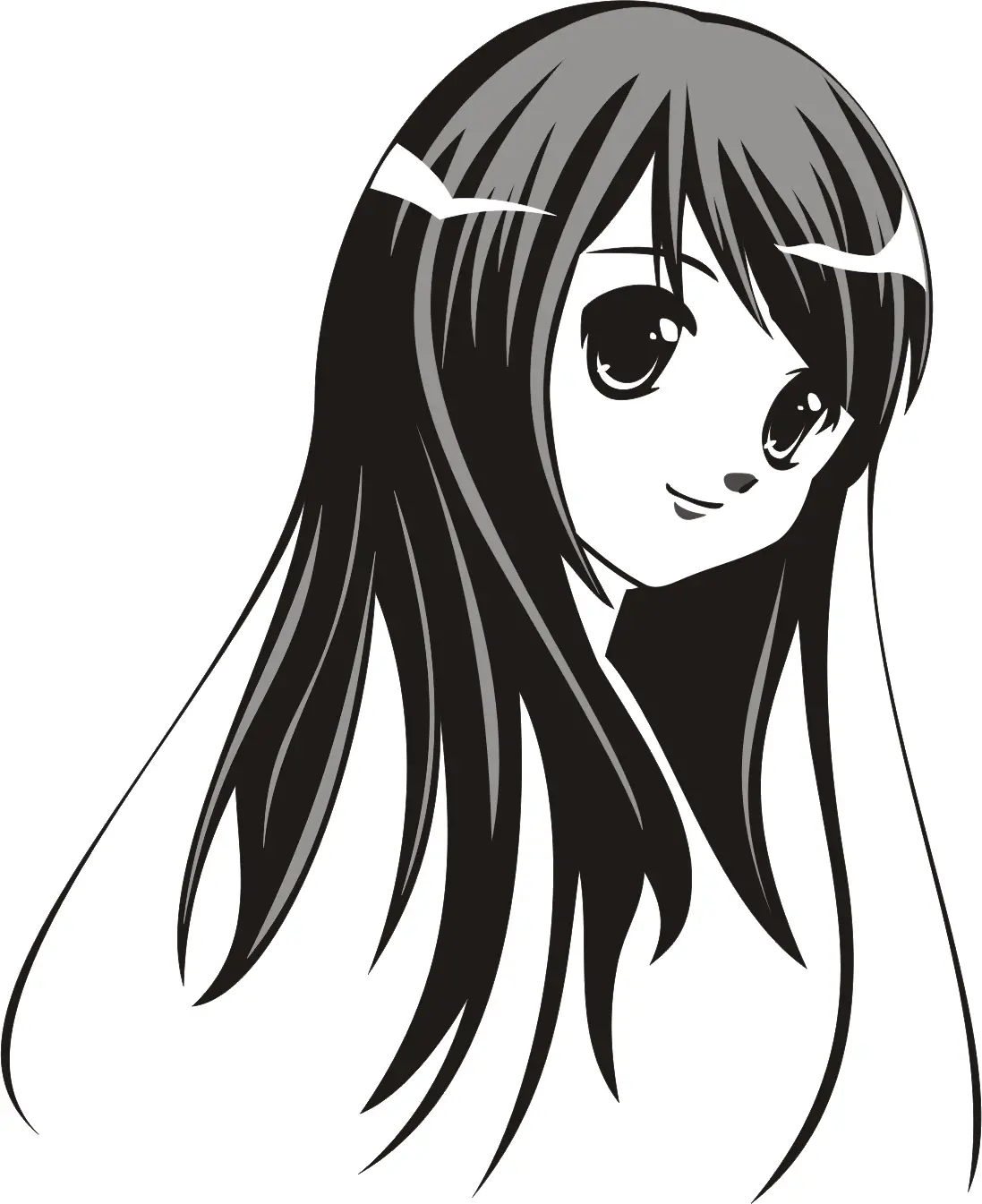 Anime girl PNG