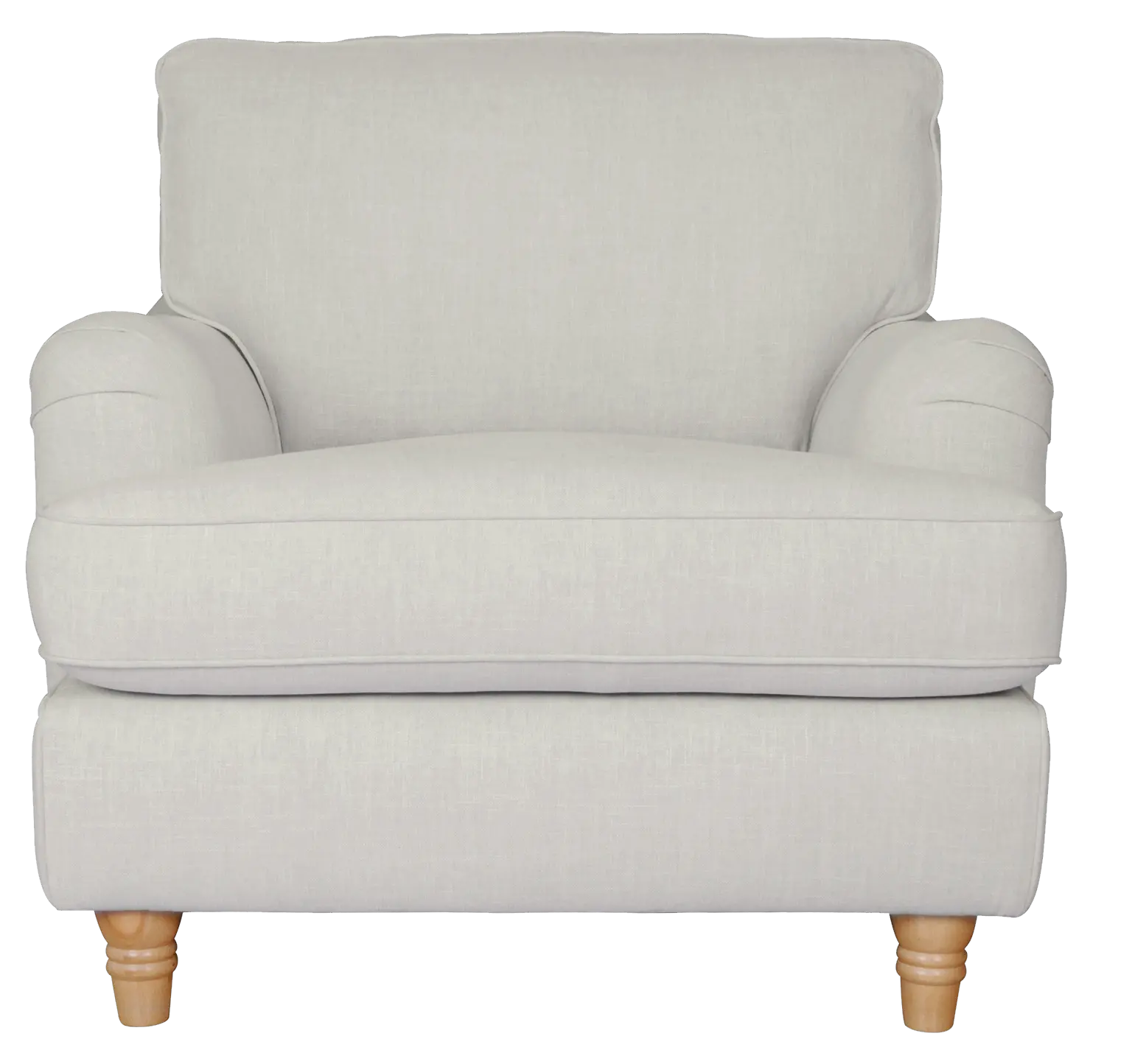White armchair PNG image