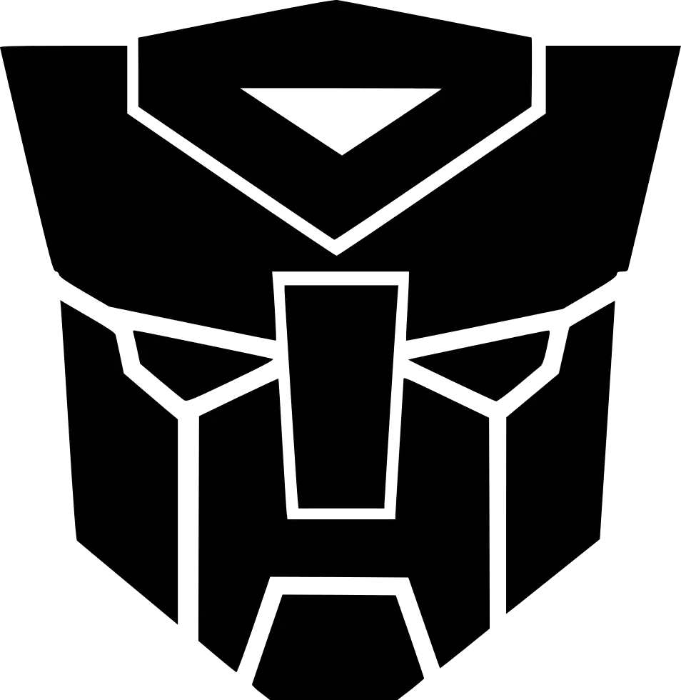 Transformers logo PNG