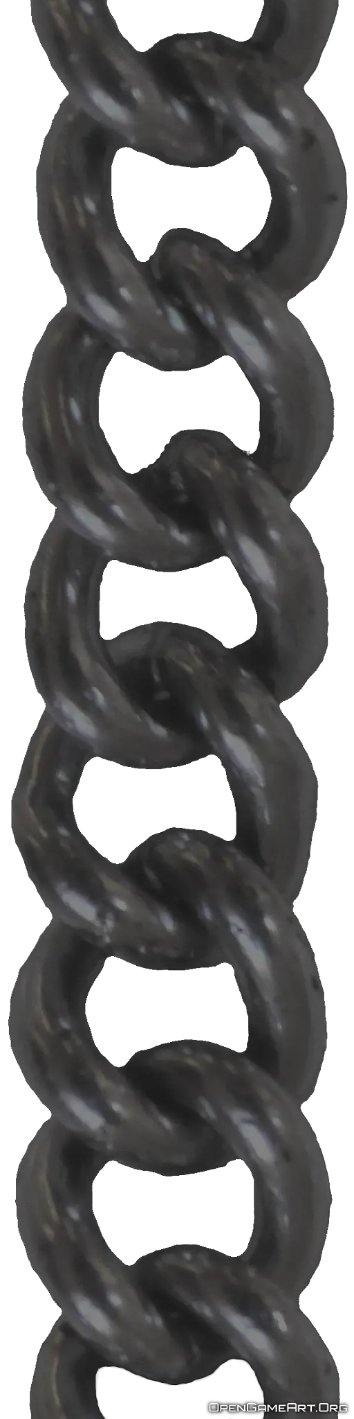 Black chain PNG image