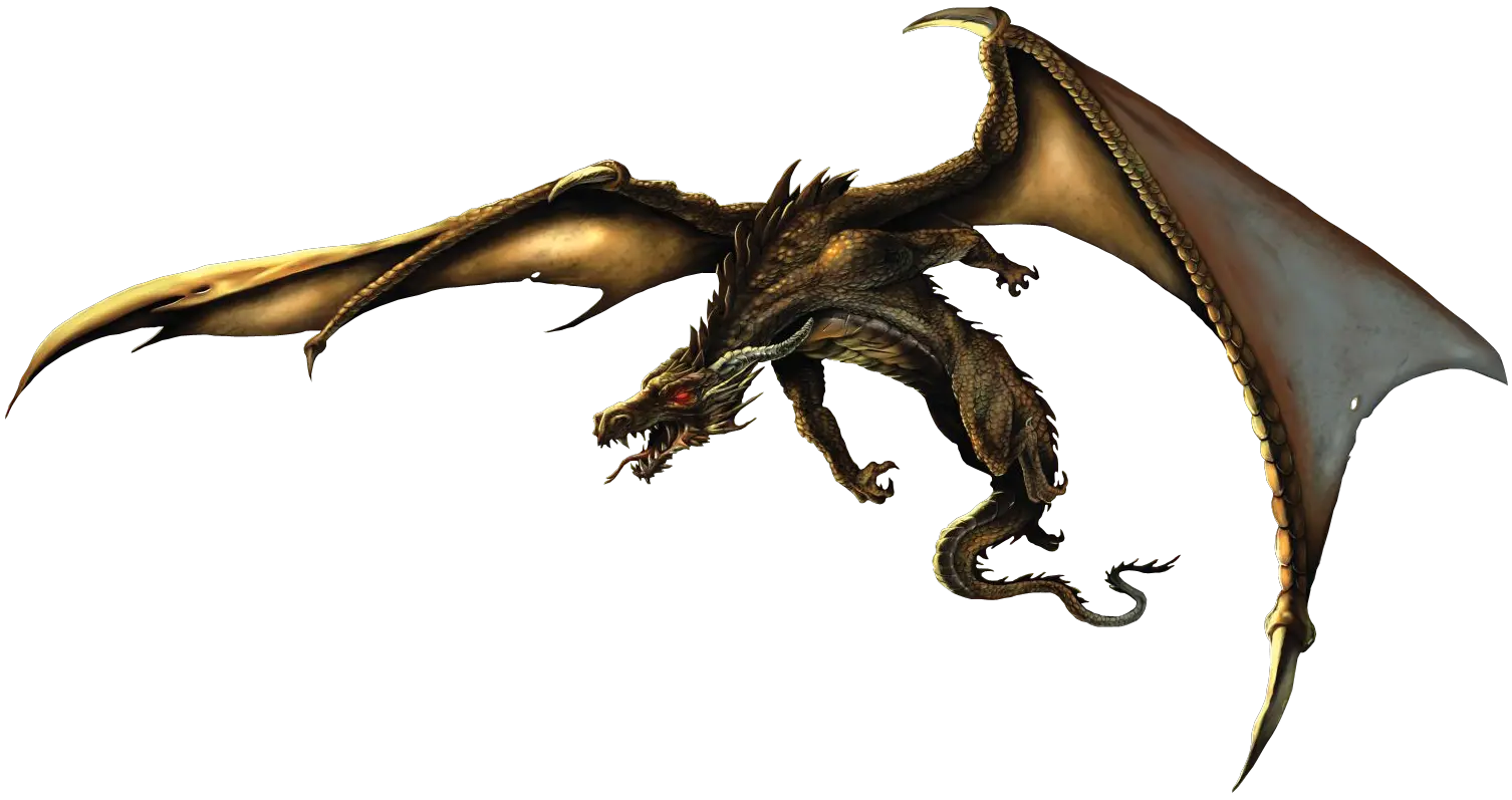 Green dragon PNG images free drago picture