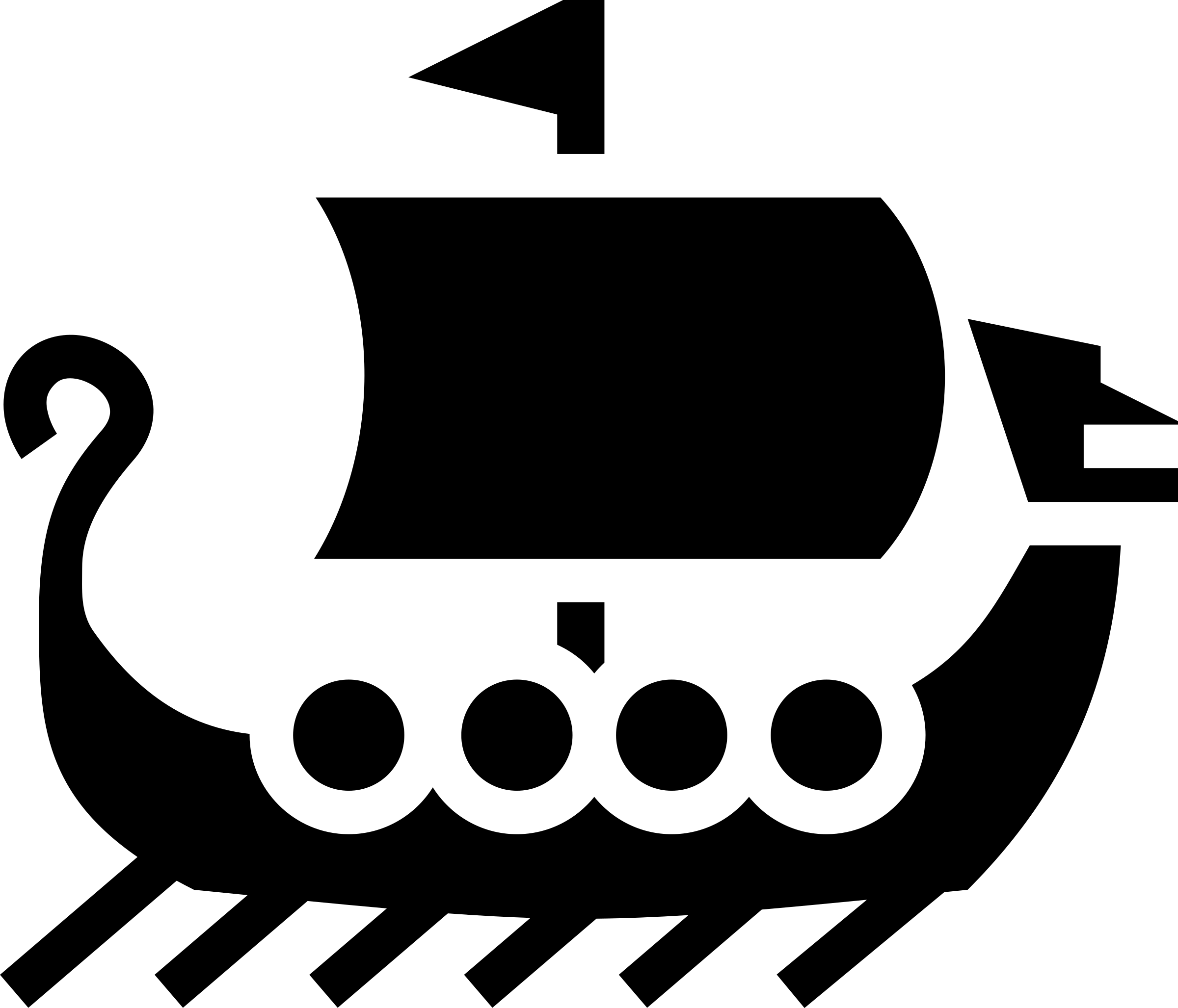 Viking ship PNG