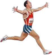 Running man PNG image