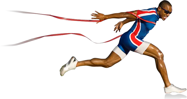 Runner man PNG image