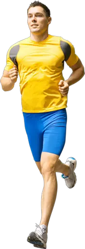 Running man PNG image