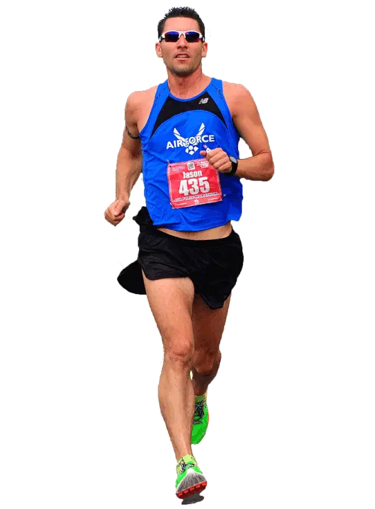 Runner man PNG image