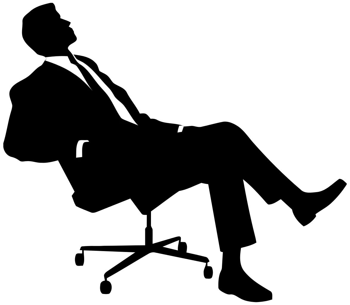 Sitting man PNG