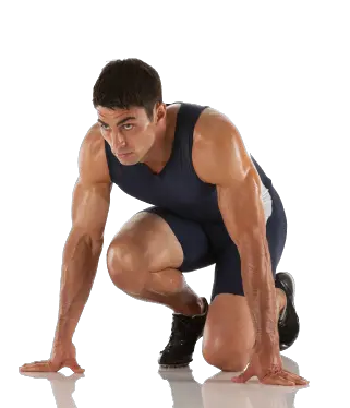 Runner man PNG image