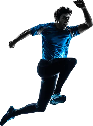 Running man PNG image