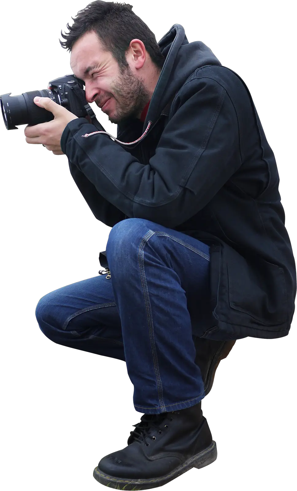 Sitting man PNG