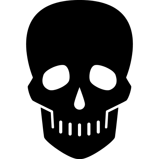 Skull logo PNG image
