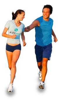 Running people PNG image
