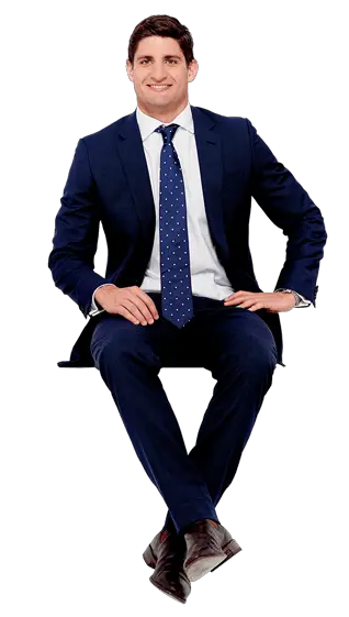 Sitting businessman PNG