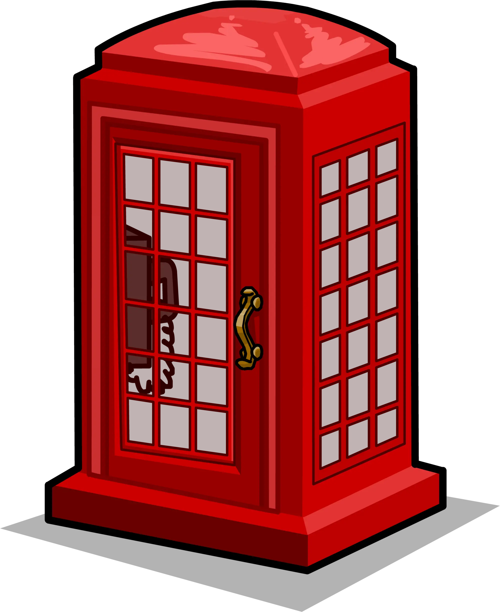 Telephone booth PNG