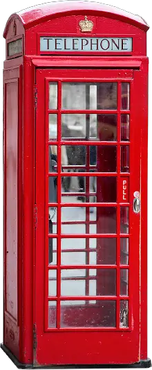 Telephone booth PNG