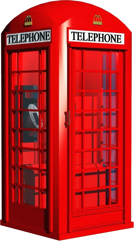 Telephone booth PNG