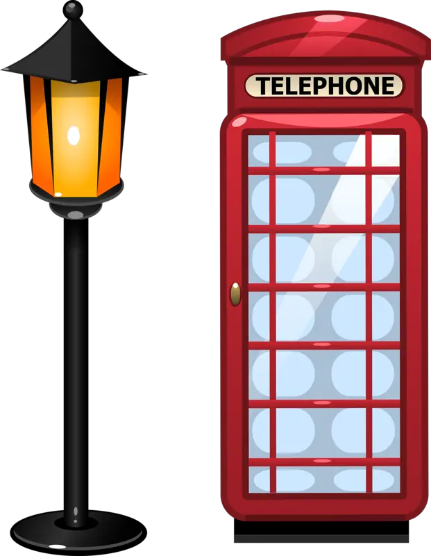 Telephone booth PNG