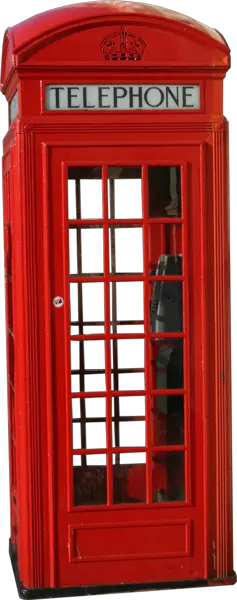 Telephone booth PNG