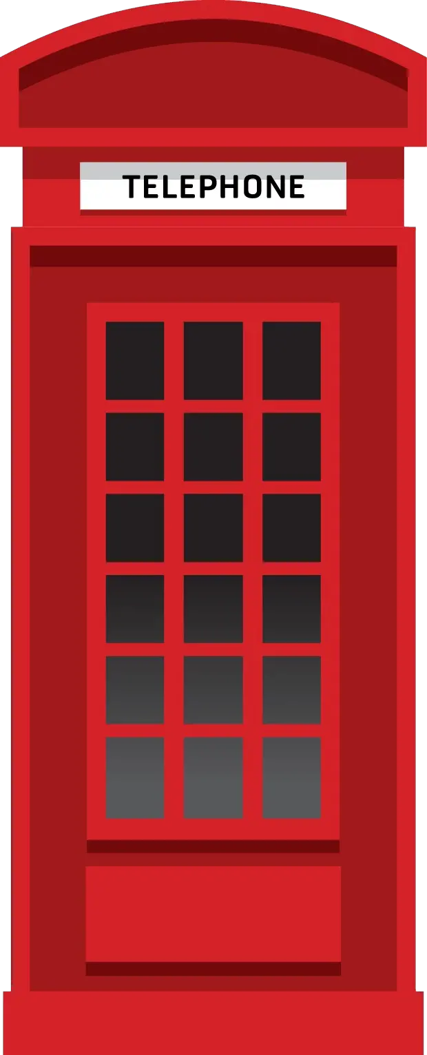 Telephone booth PNG