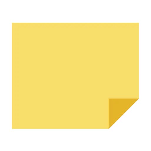 Sticky note PNG