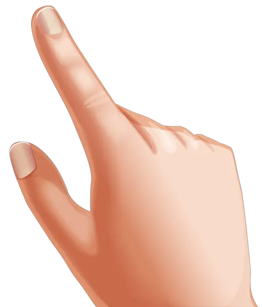 point hand PNG