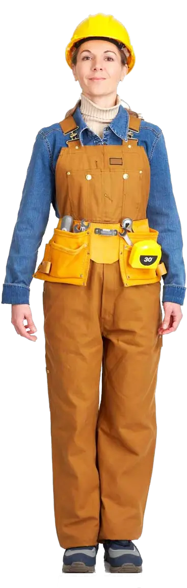 Industrial worker PNG image