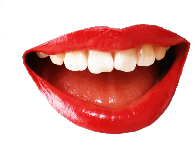 Red lips PNG image