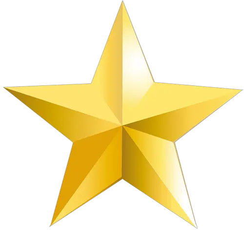 yellow star PNG image