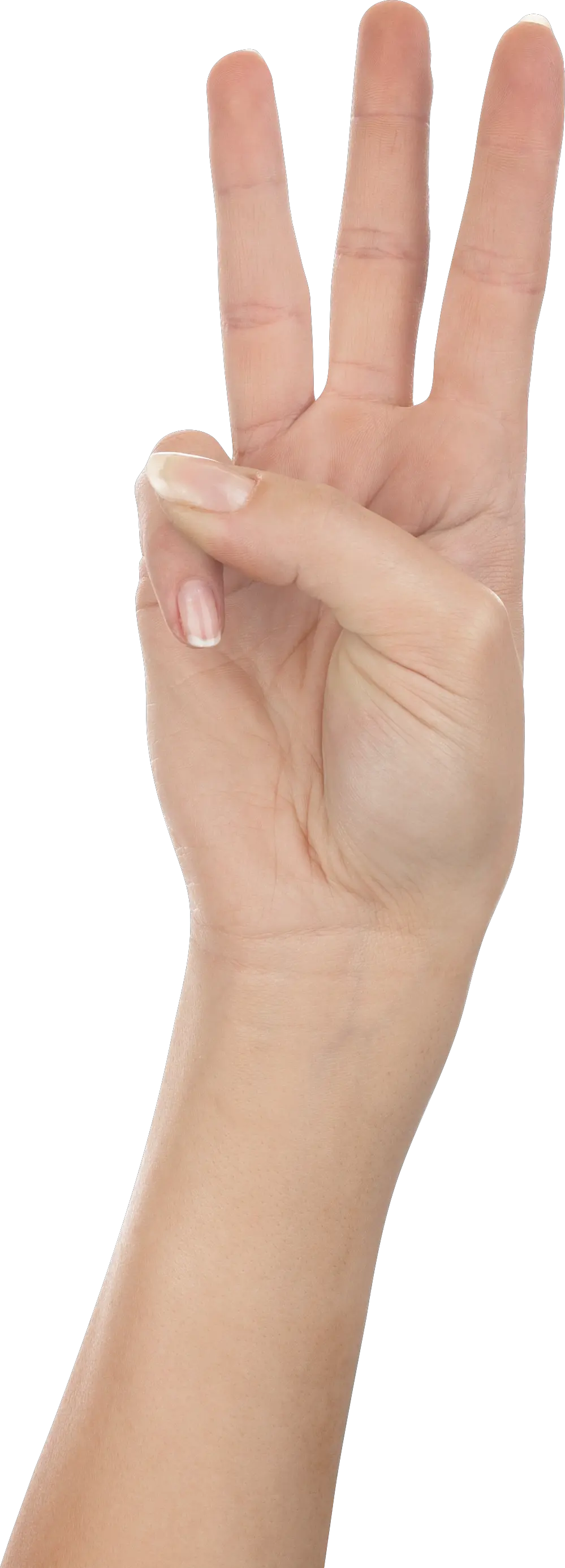 Three finger hand hands PNG hand image free