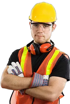 Industrial worker PNG image
