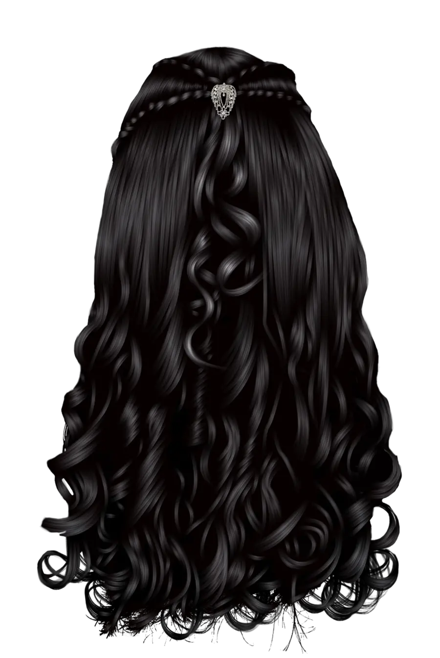 Women hair PNG image