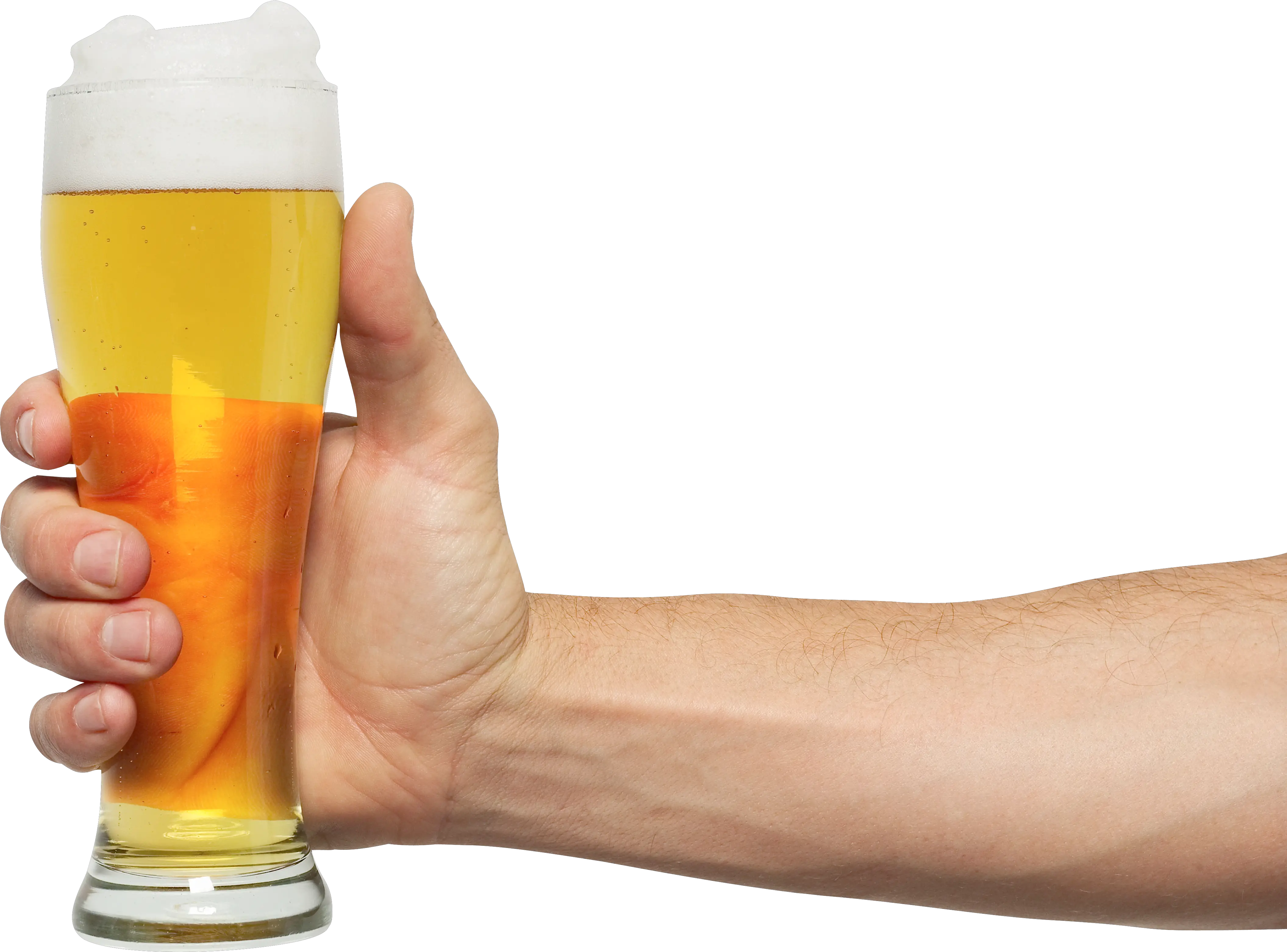 beer in hand PNG