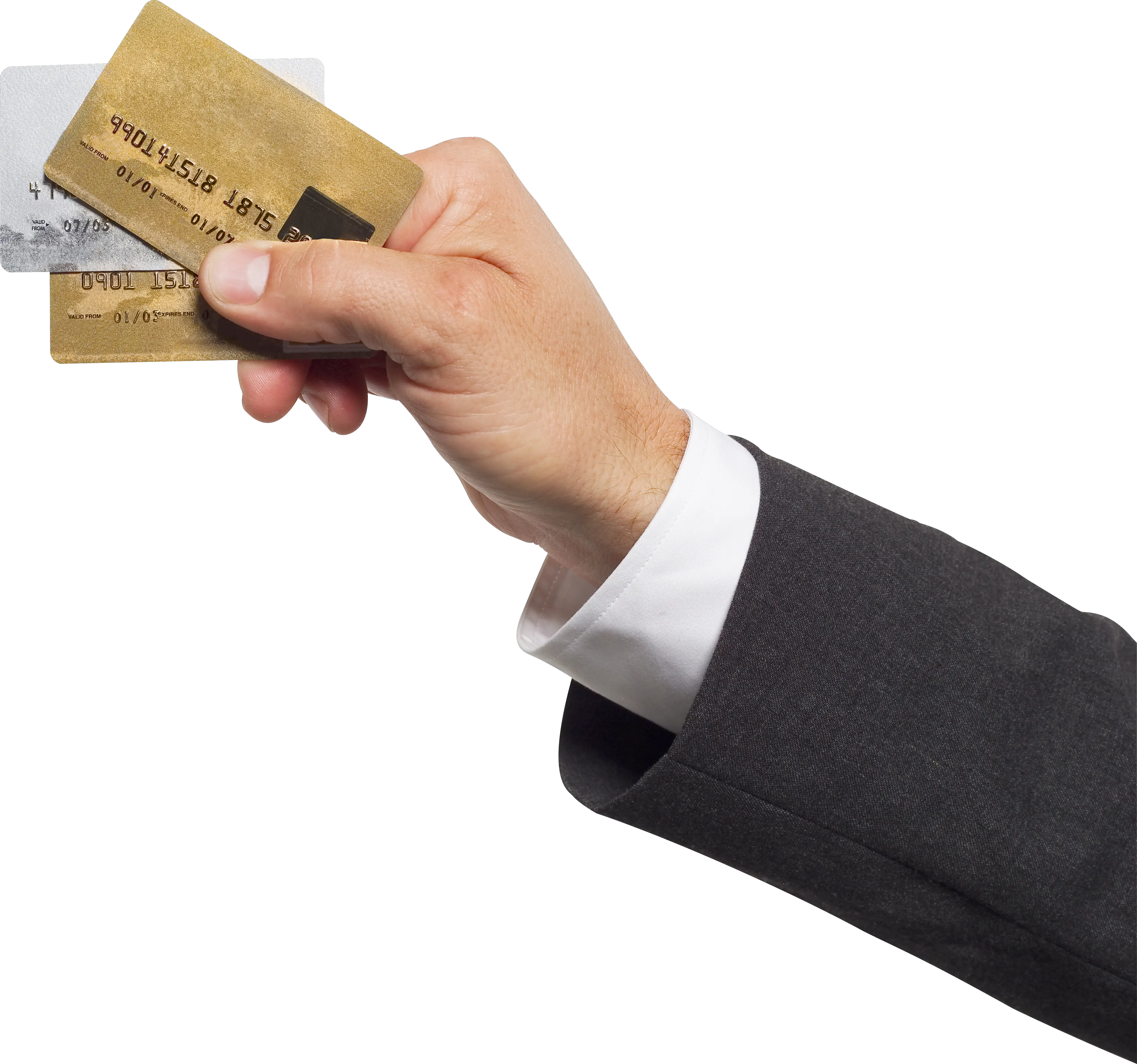 cards in hand PNG