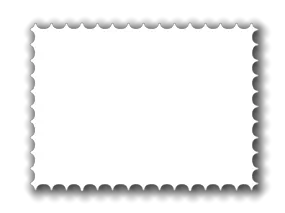 Postage stamp PNG