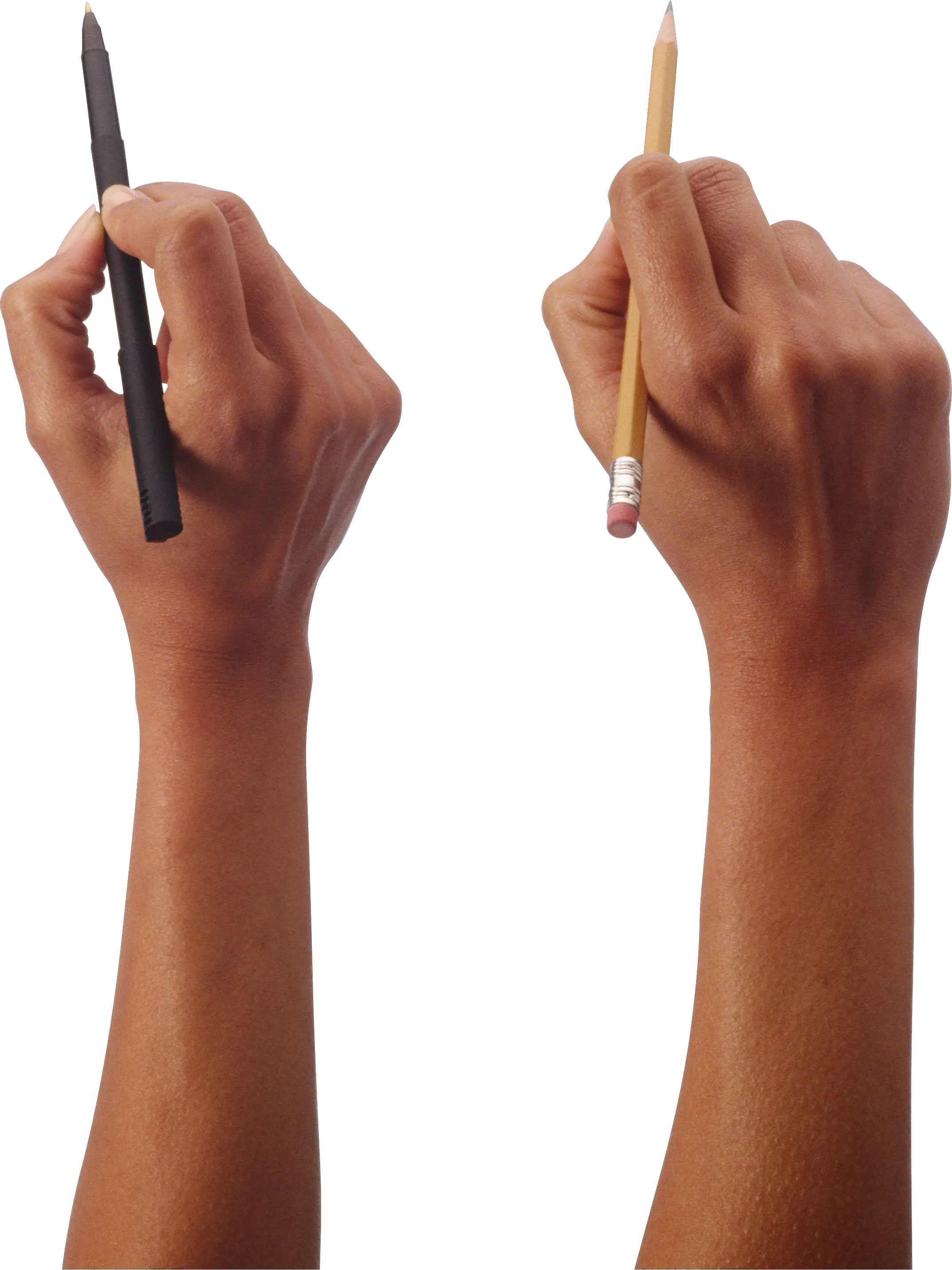 Pen in hand PNG