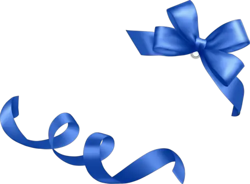 blue ribbon PNG image