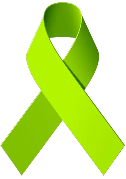 green ribbon PNG image