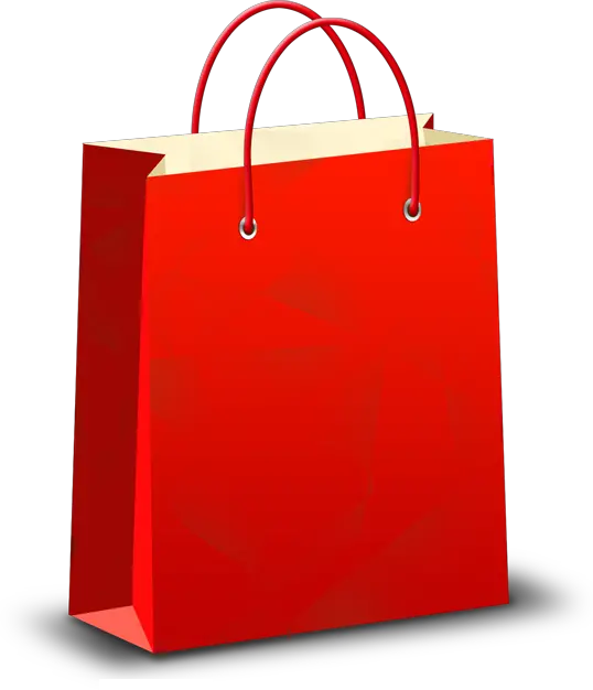 Shopping bag PNG image
