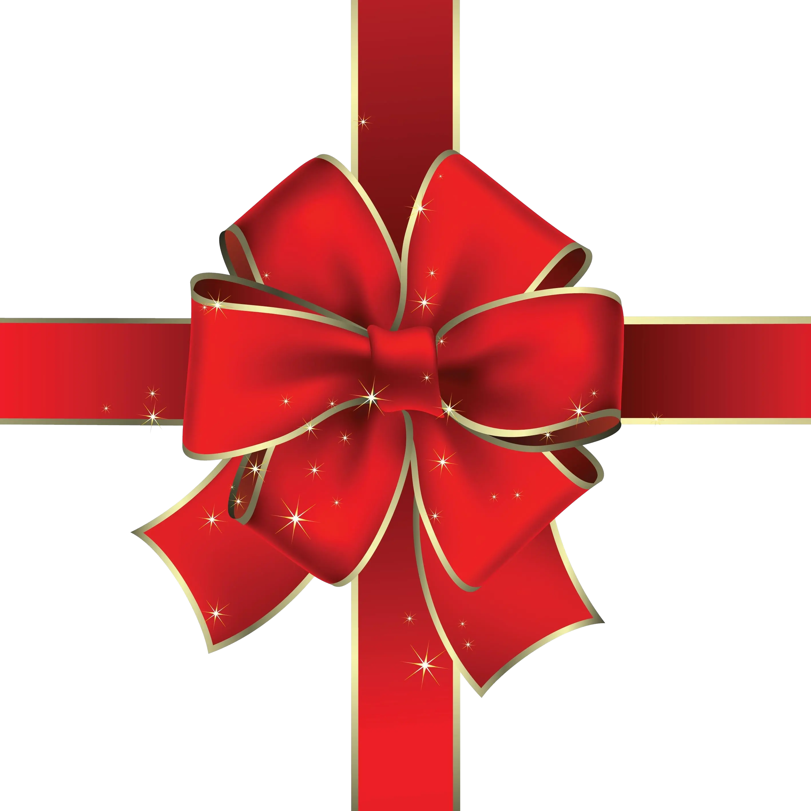 red gift ribbon PNG image
