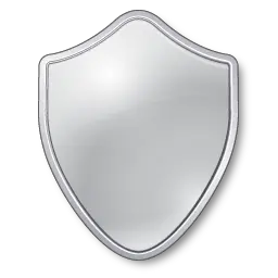 gray metal shield PNG image free picture download