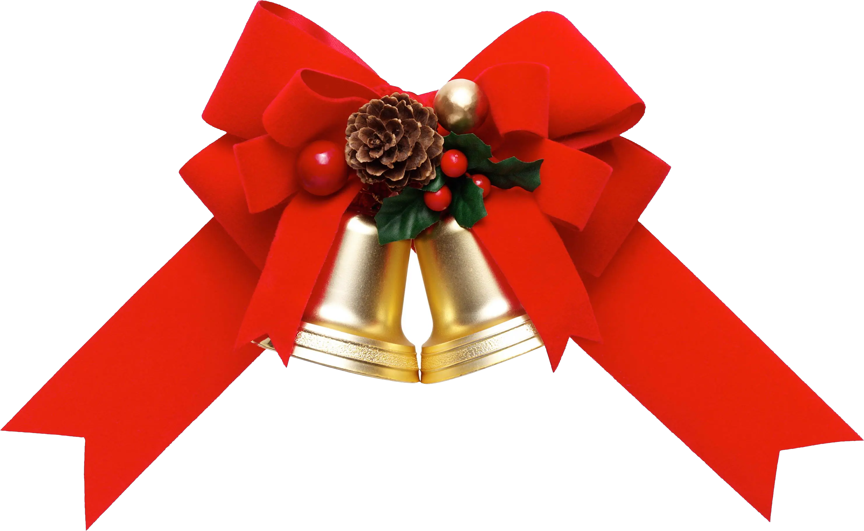 Christmas ribbon PNG image