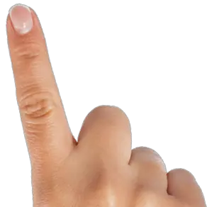 Finger PNG image