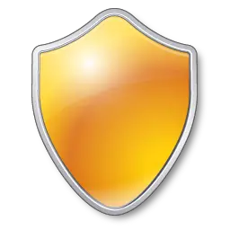 yellow shield PNG image free picture download