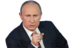 Vladimir Putin face PNG image