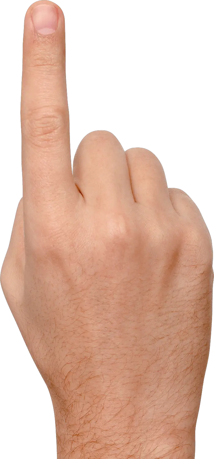 Finger touch PNG image