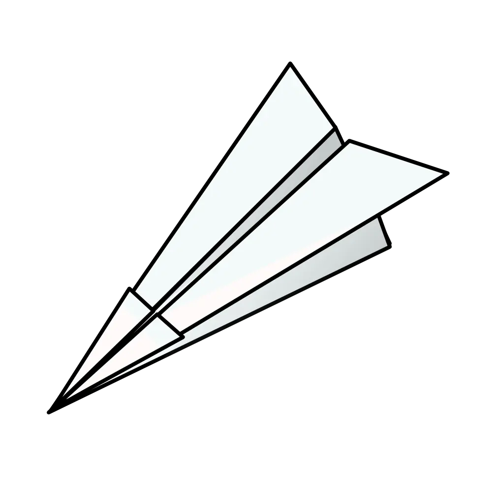 Paper plane PNG